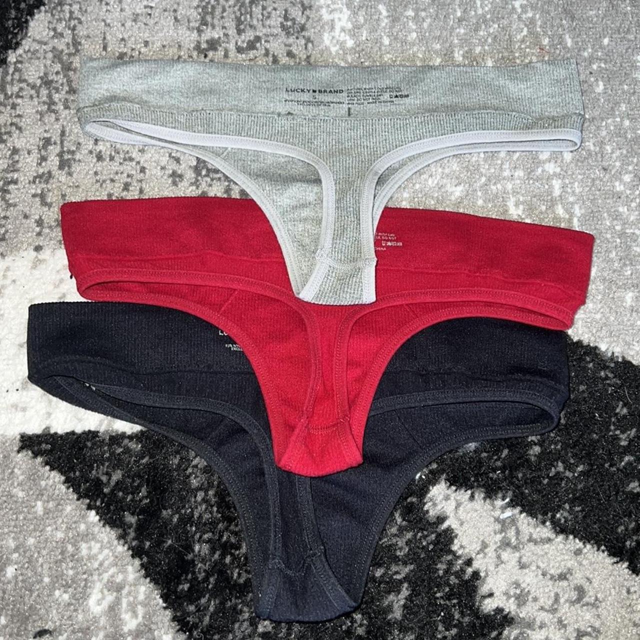 Lucky brand 3 set thong underwear pack never have - Depop