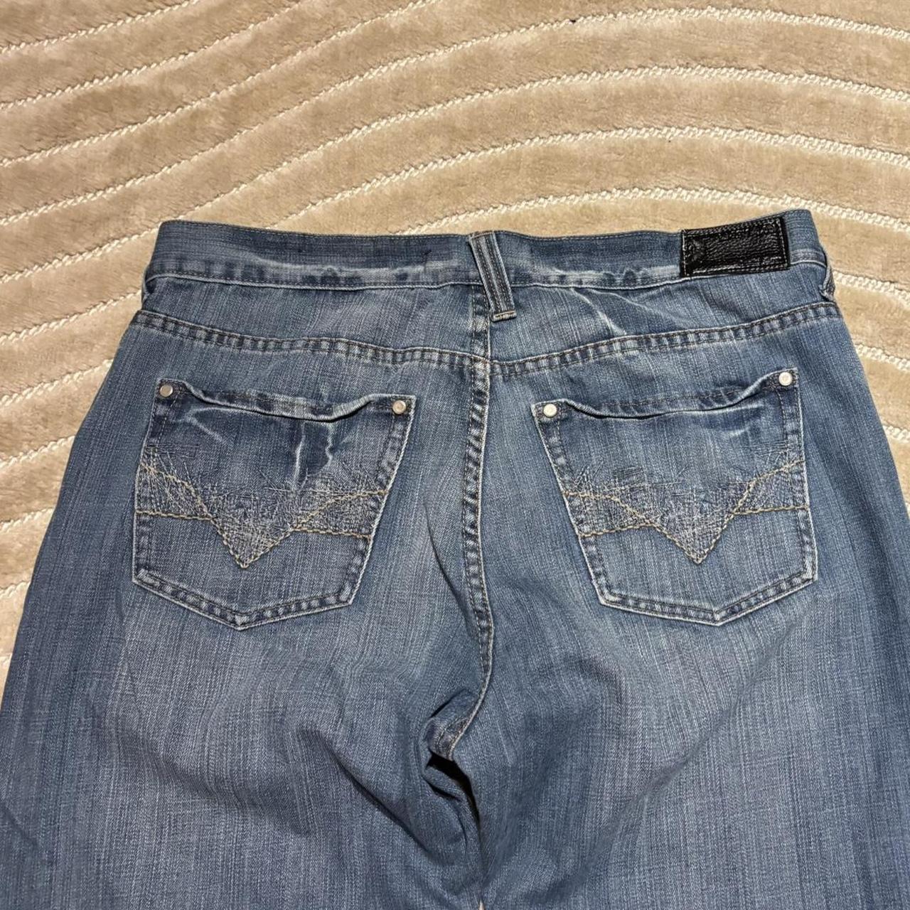 Men's Jeans - Blue/Navy - 36" – y2k basic code je… - image 2