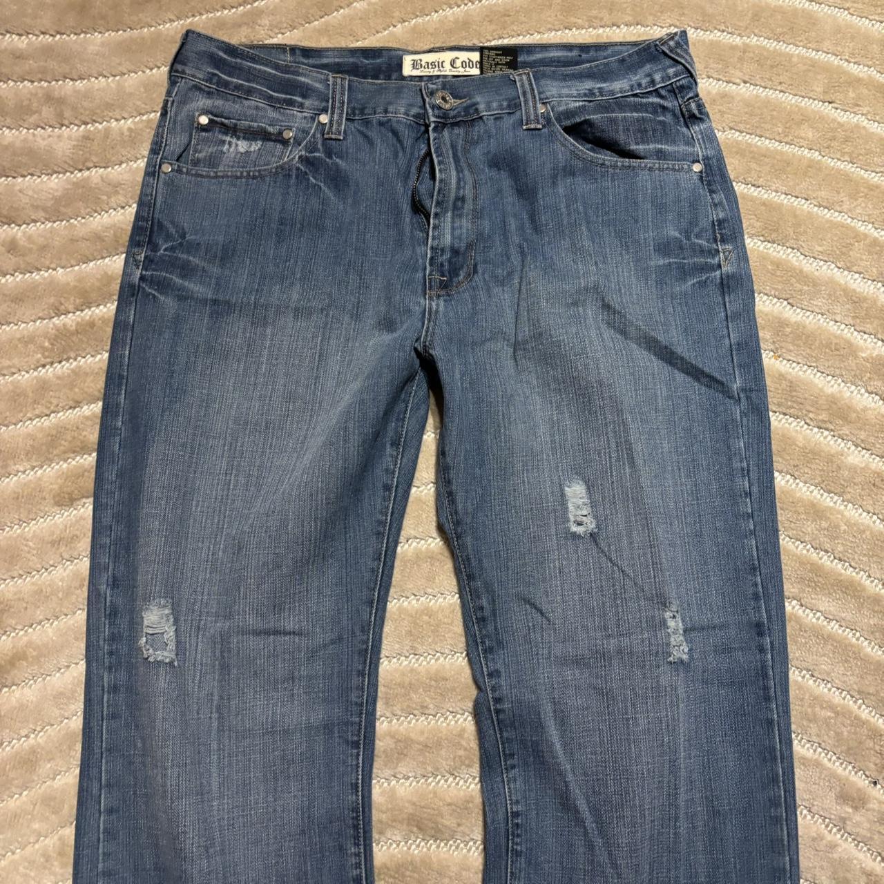 Men's Jeans - Blue/Navy - 36" – y2k basic code je… - image 4