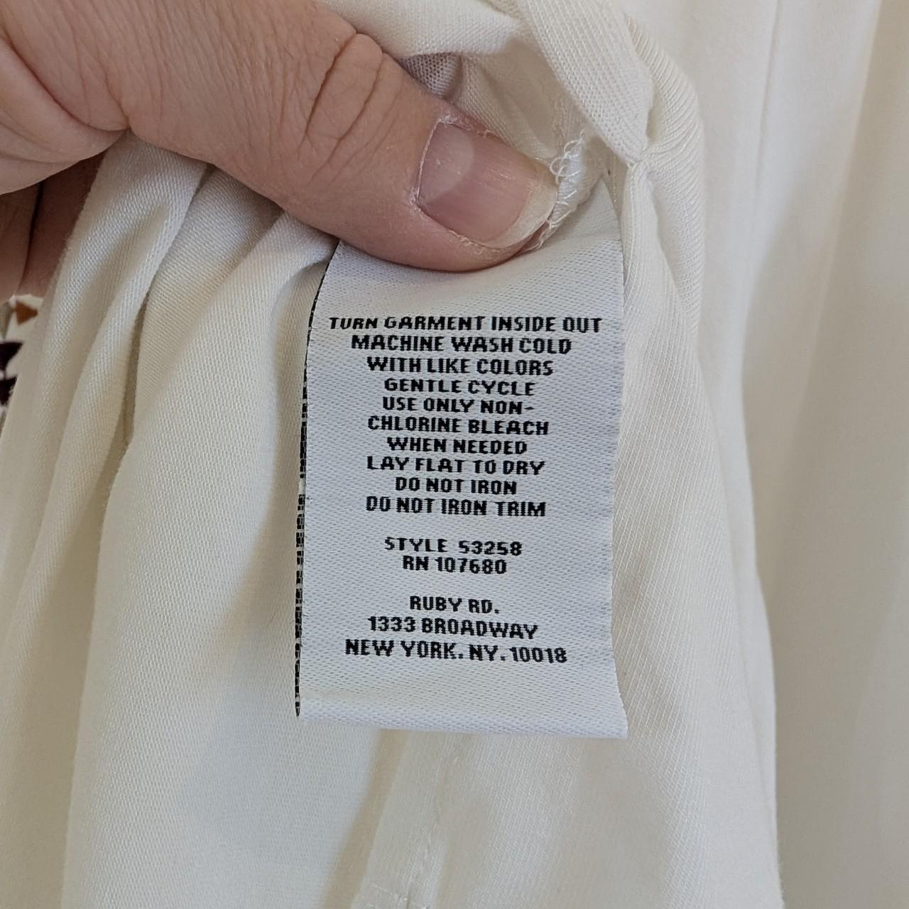 Ruby Rd. Women's Top - White/Multi - XXL – Ruby R… - image 7