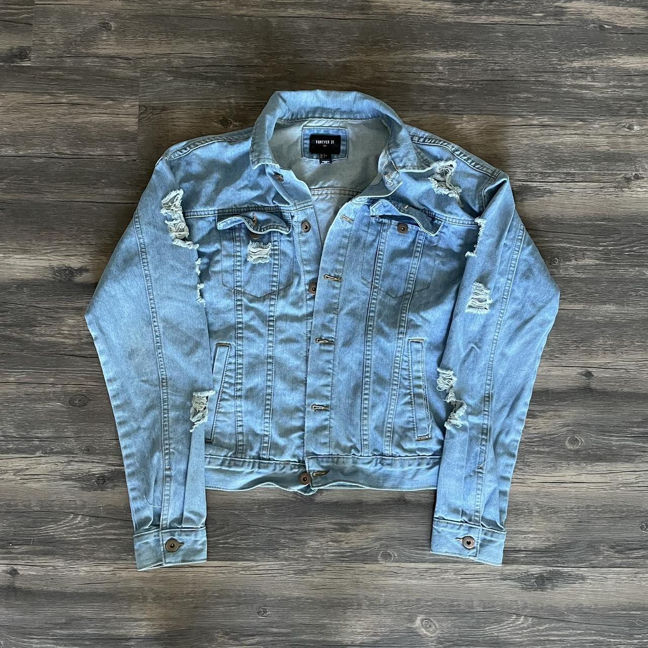 Forever 21 Men's Blue Jacket | Depop