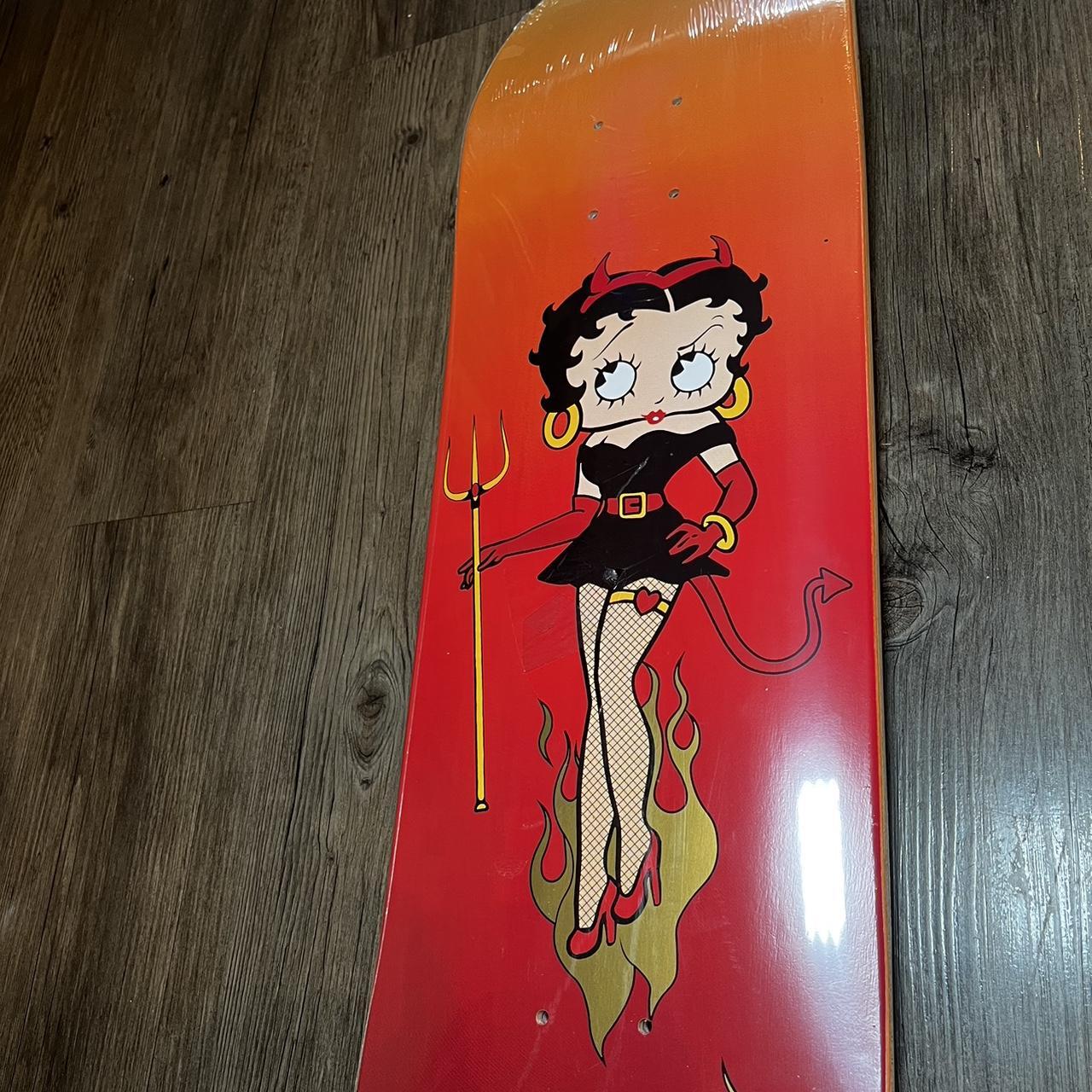 COLORBARS Betty Boop Skateboard 8.25 Brand new.... - Depop