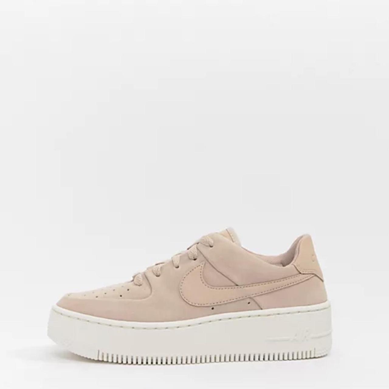 pale pink air force 1 lo trainers