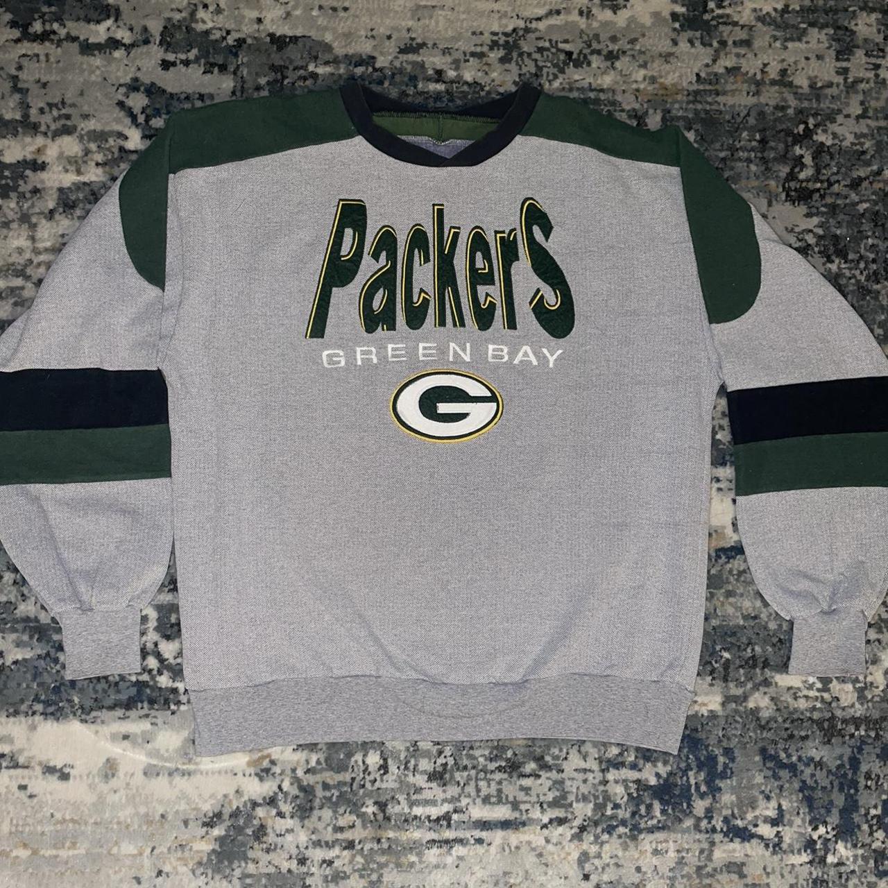 Vintage 1993 Green Bay Packers Sweatshirt - Depop