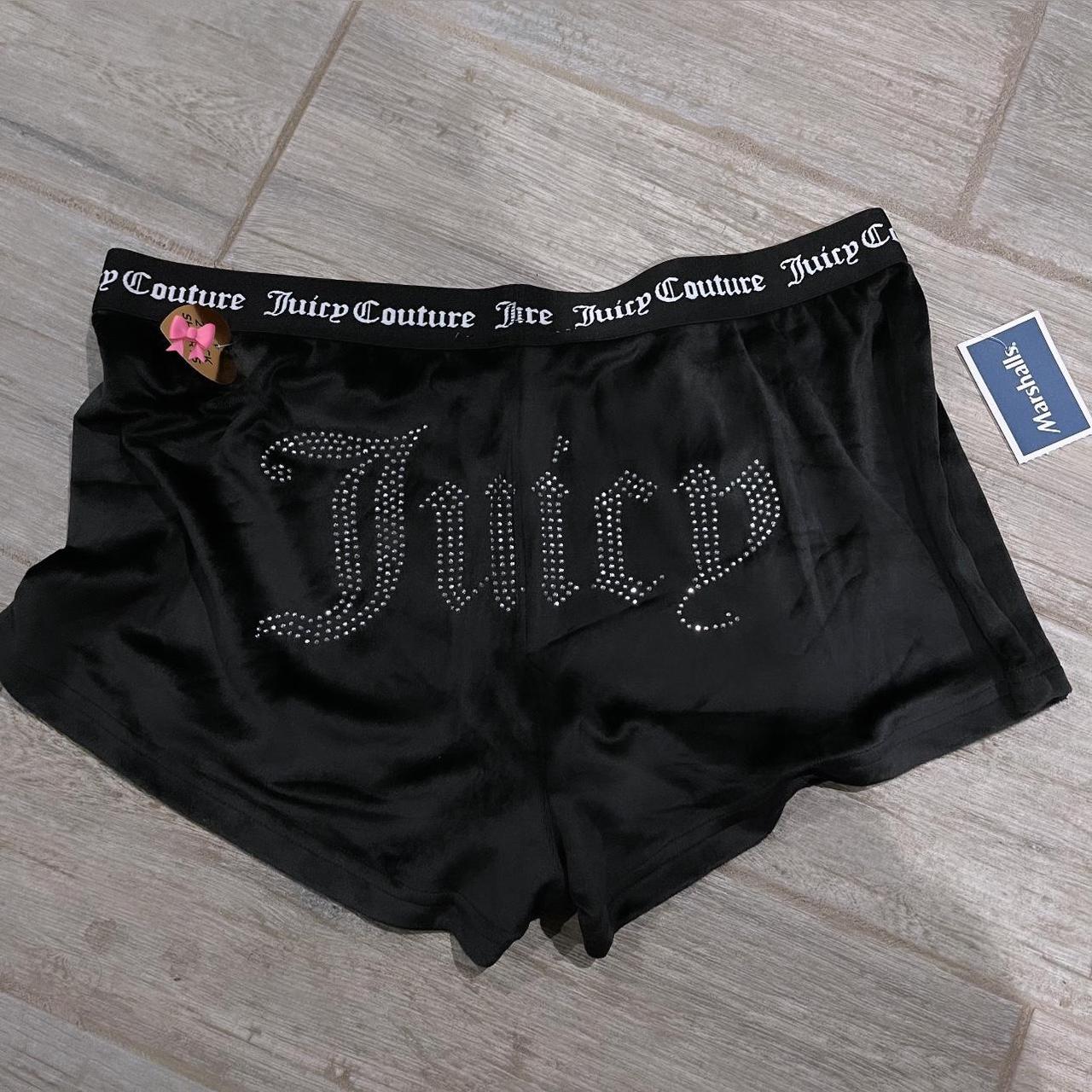 juicy couture gray logo boxers in size L bought - Depop