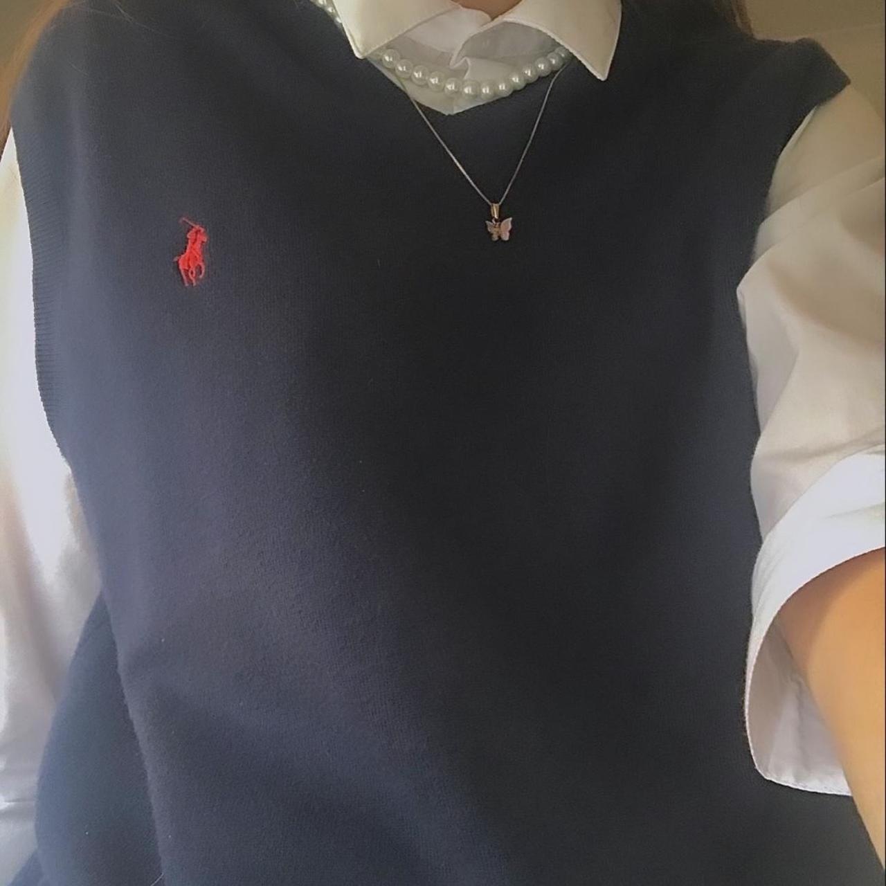 vintage ralph lauren sweater vest