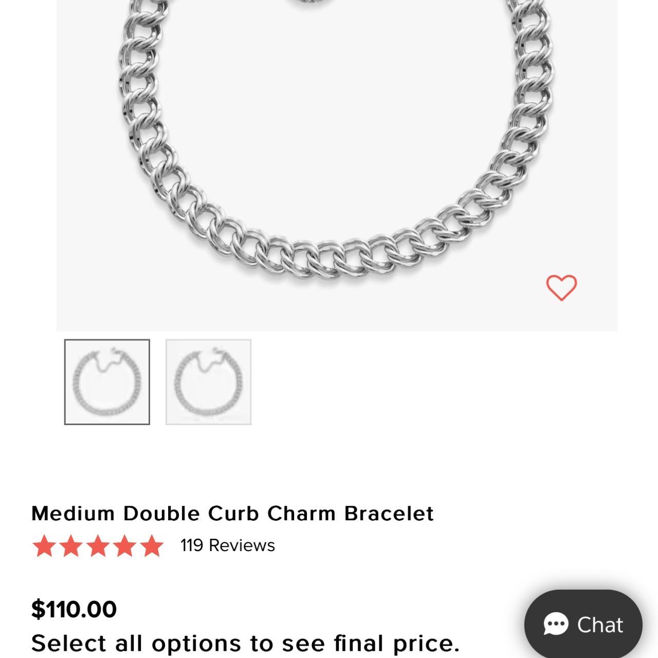 James avery medium on sale double curb bracelet