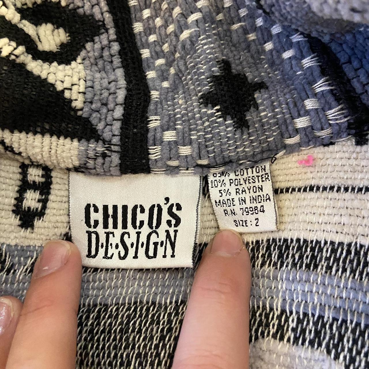 Chico’s designs funky jacket Labeled as size 2 but... - Depop