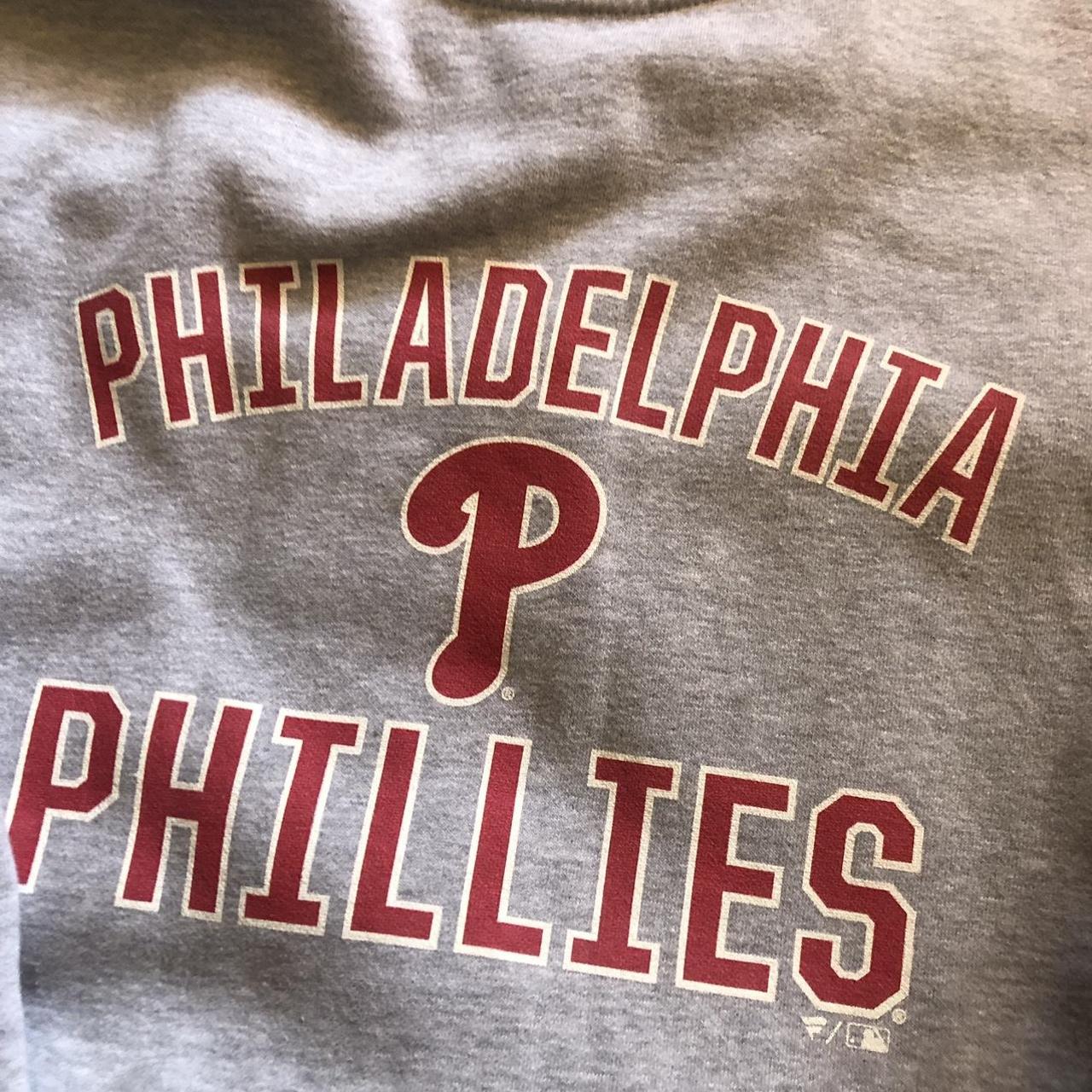 Majestic Mens 2XL Philadelphia Phillies Baseball - Depop