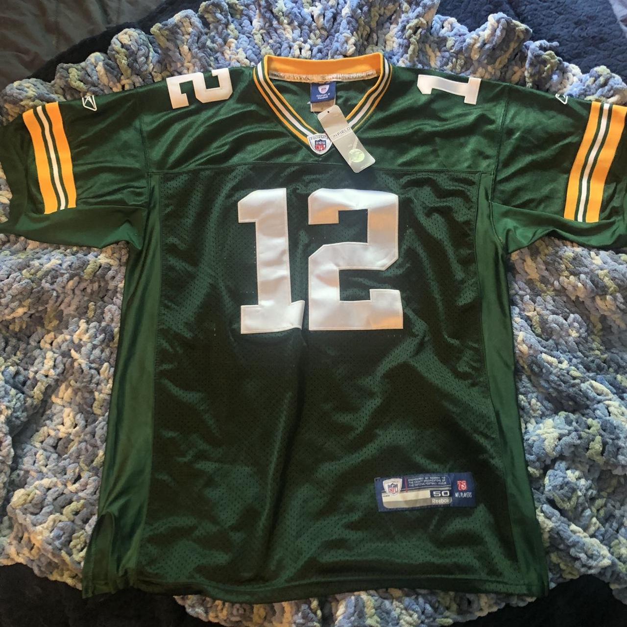 Men's Green Bay Packets Aaron Rodgers Jersey - Depop