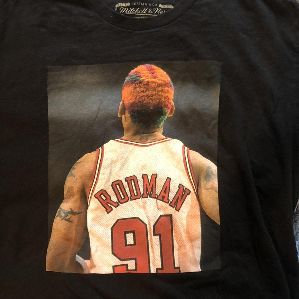 Chicago bulls Dennis Rodman basket ball jersey - Depop