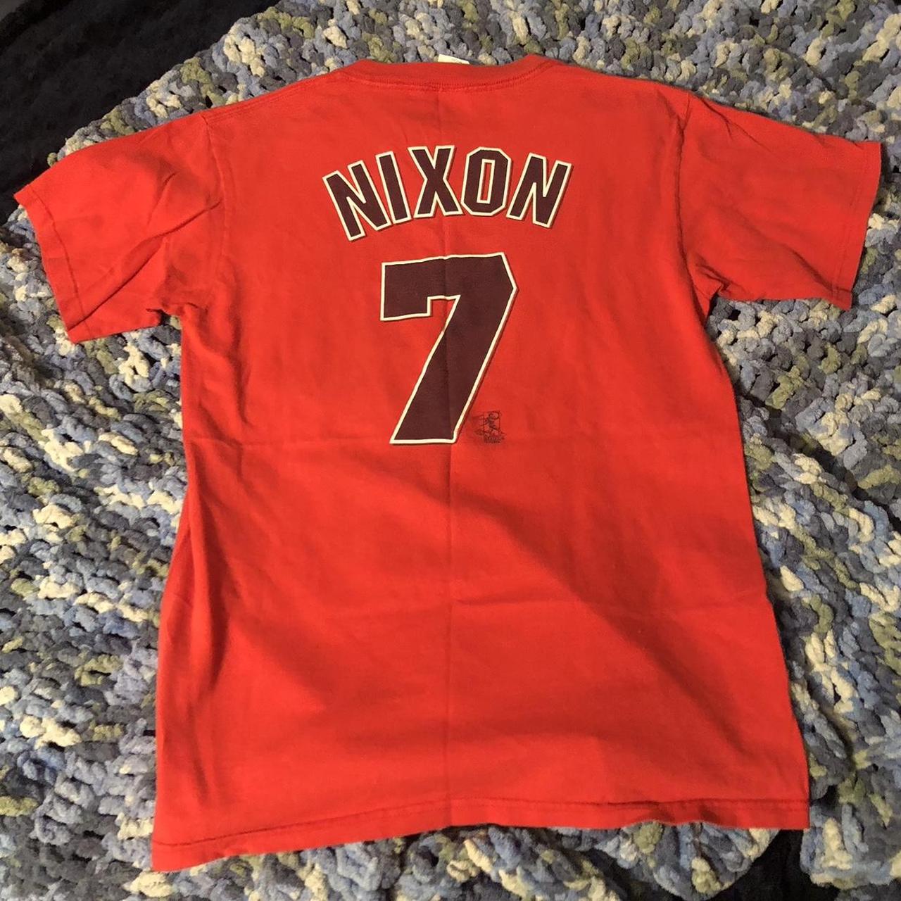 ⚾️ Majestic MLB Boston Red Sox Trot Nixon t-shirt - Depop