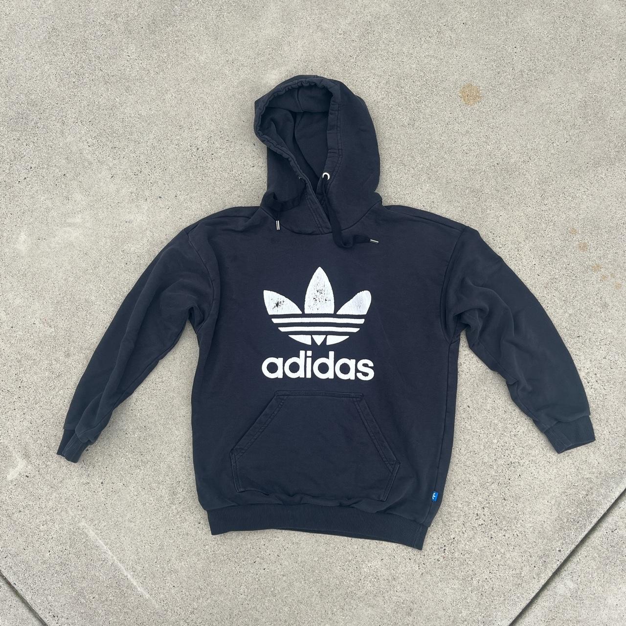 Y2K Adidas skate hoodie Super comfortable no big. Depop