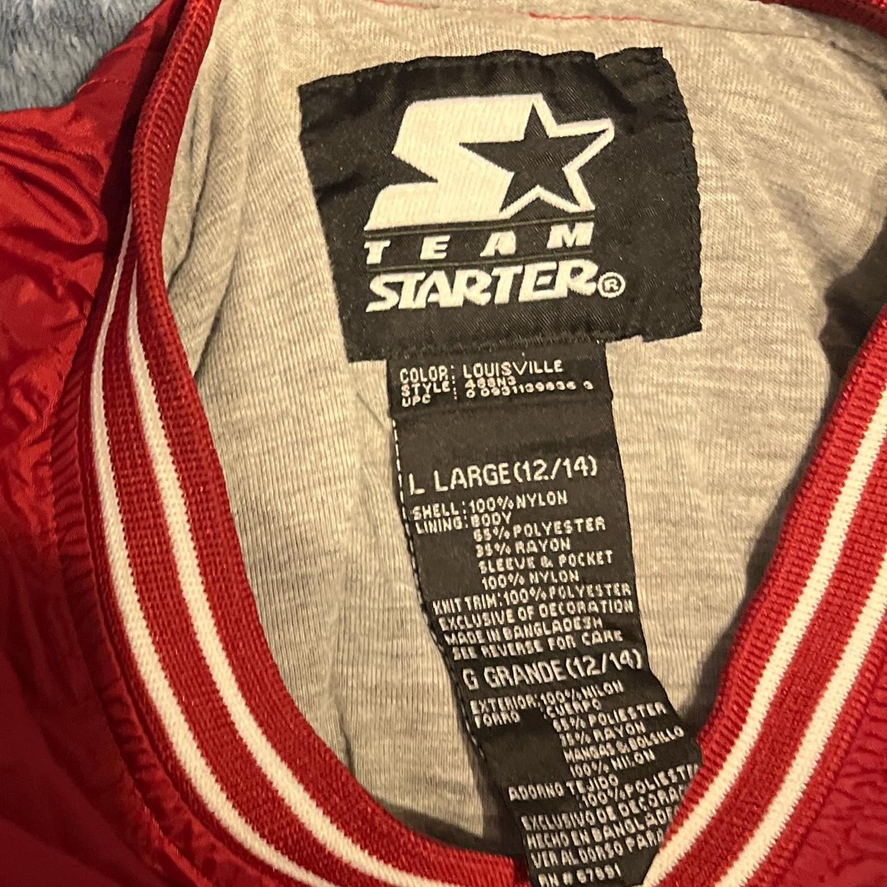 Starter Louisville Cardinals Jacket ( SizeYL) Depop