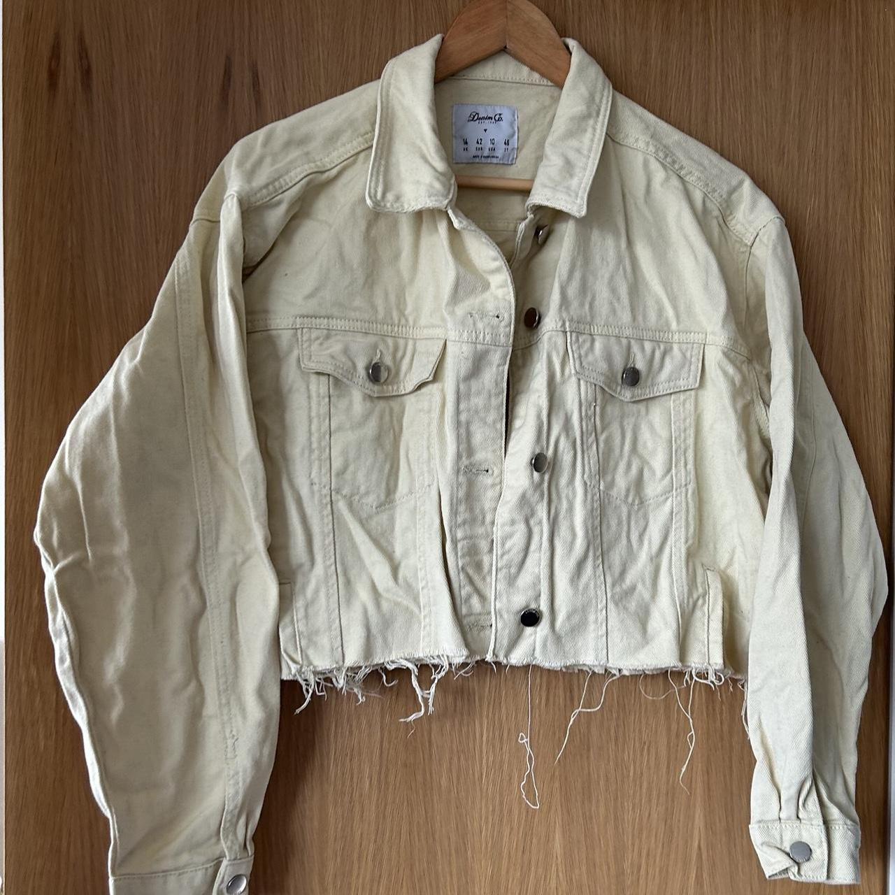 Primark Women's Yellow Jacket Depop