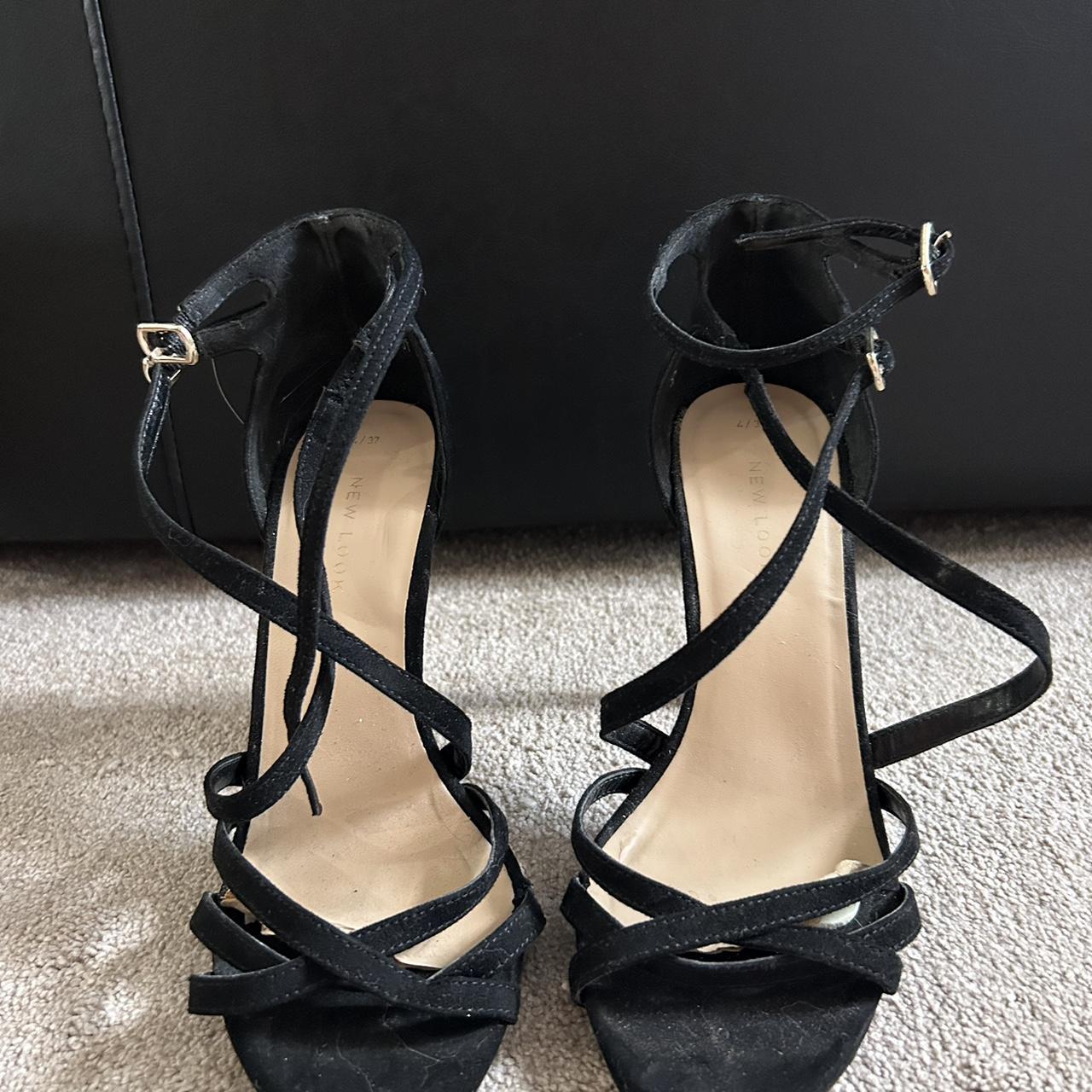 New Look black heels - worn a couple of times. - Depop