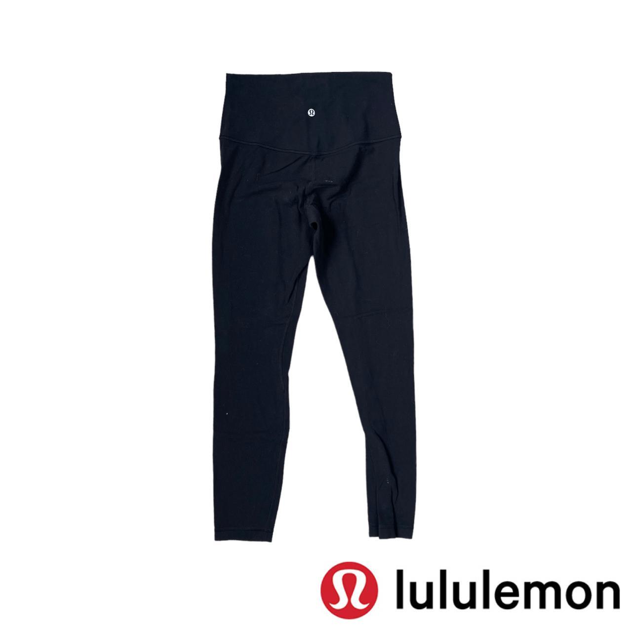 lululemon align pant ii black size 6 general wear - Depop