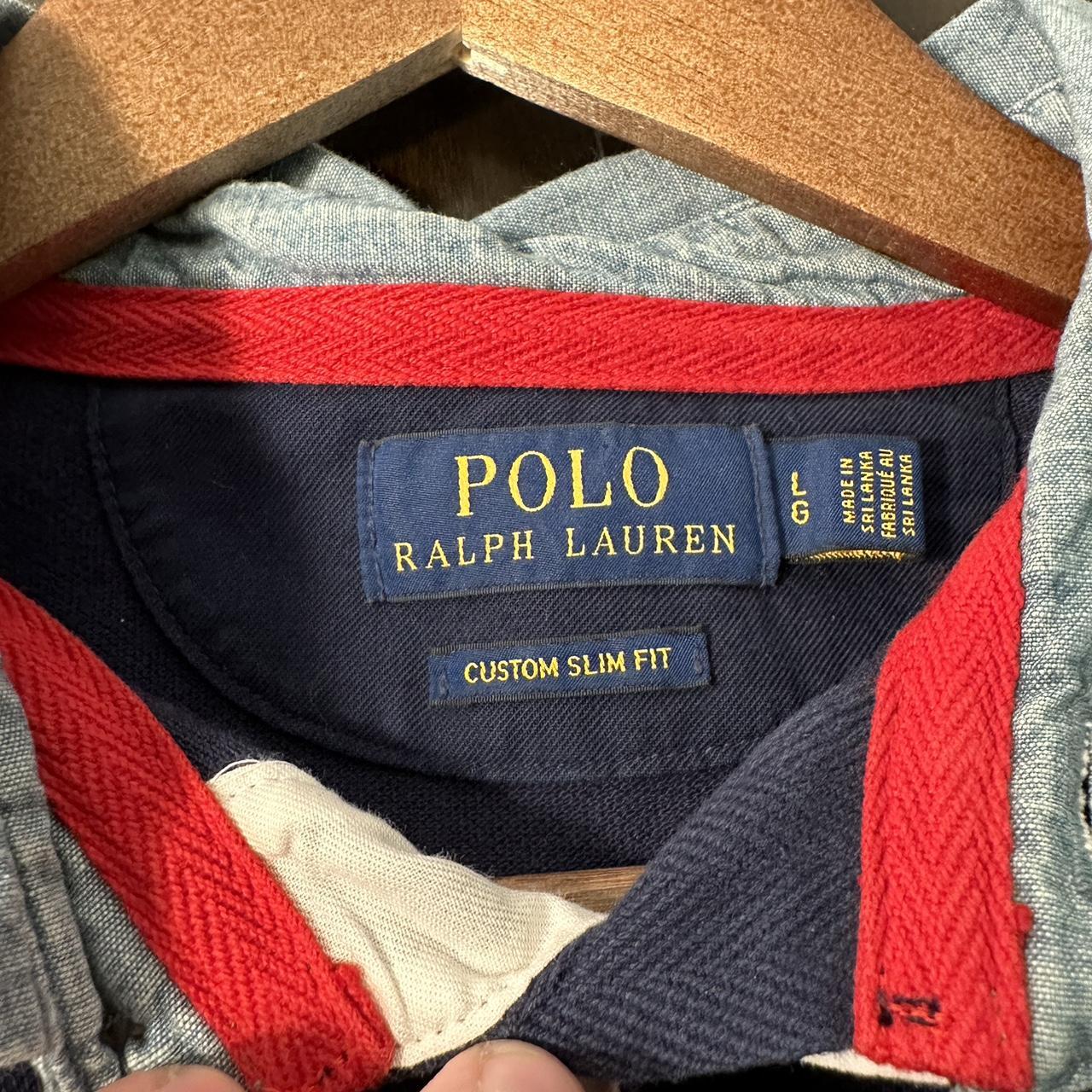 Polo Ralph Lauren Men’s Polo. USA Flag Embroidered.... - Depop