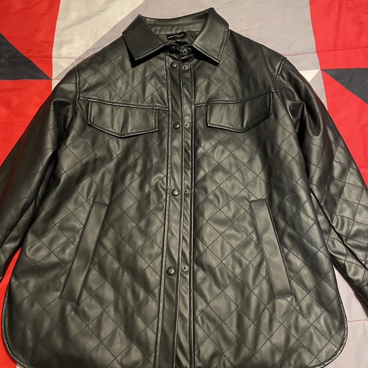 Black bomber jacket - Depop