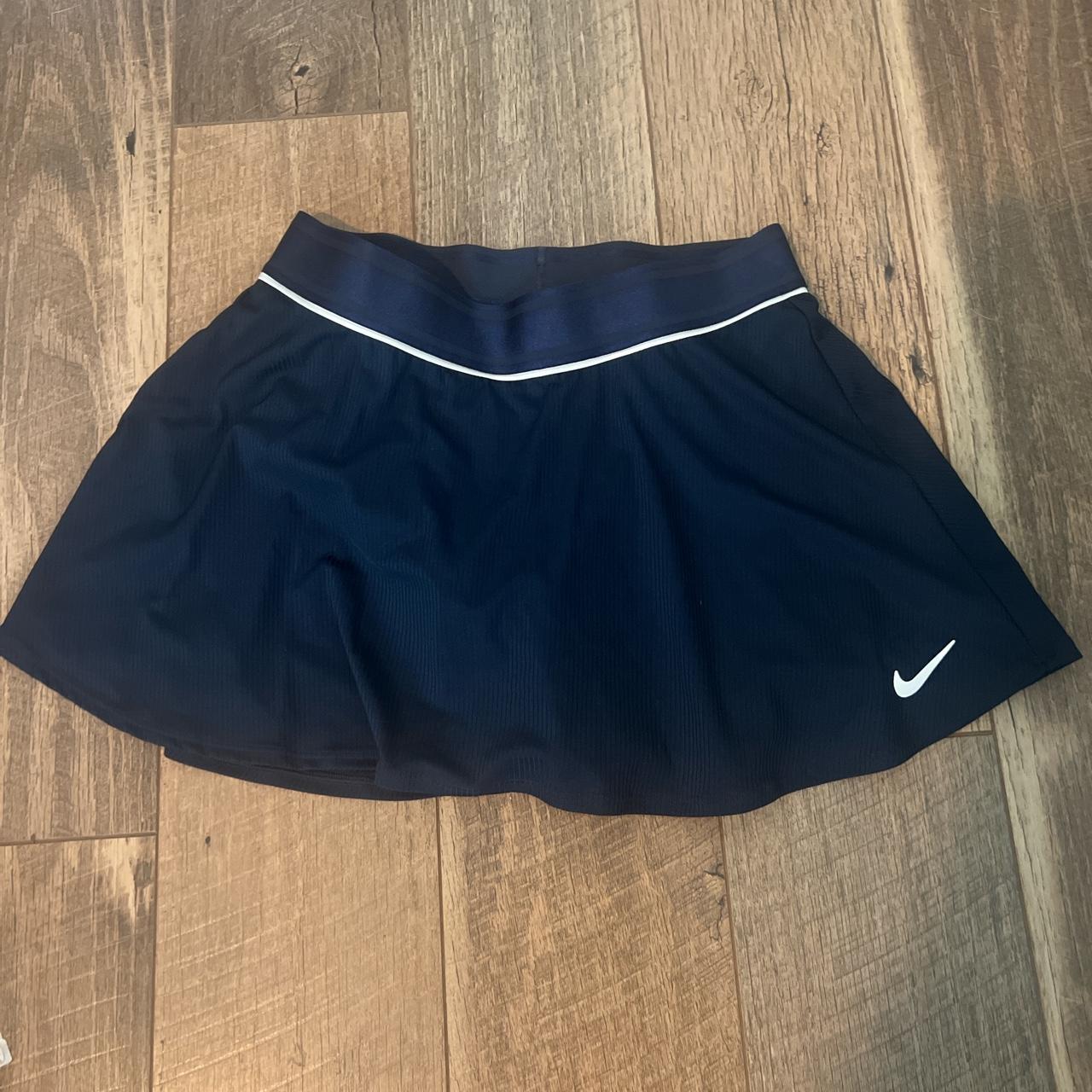 Navy blue Nike tennis skirt 💙 ⭕️this has only been... Depop