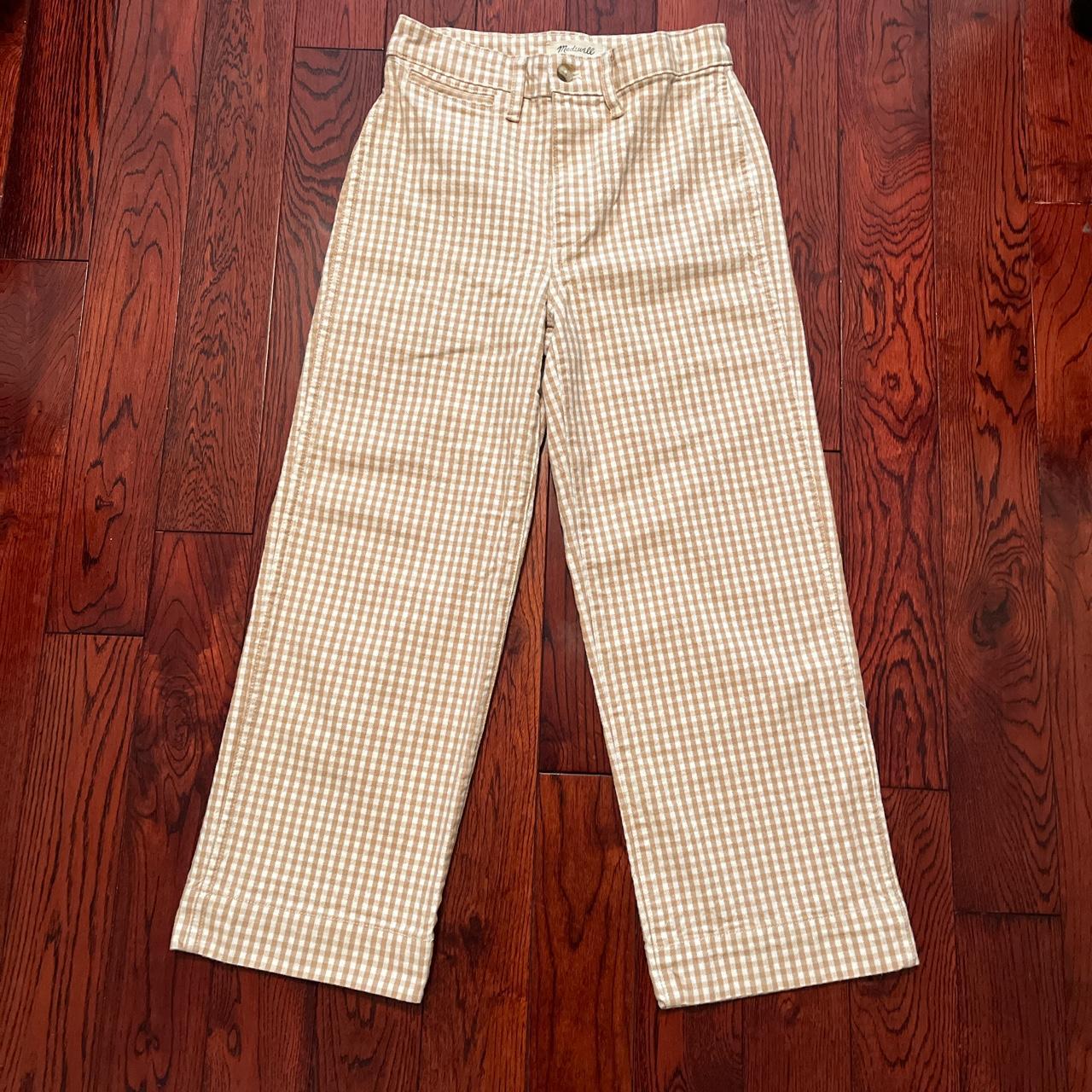 Madewell Women's Tan Trousers