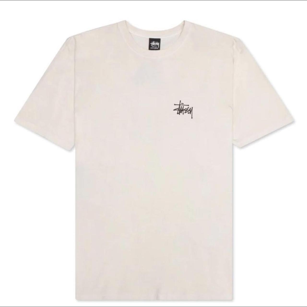 Stussy pigment tee natural Brand new Large - Depop