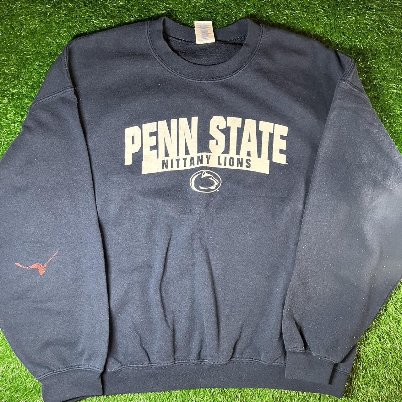 Penn State Crewneck stain on sleeve - Depop