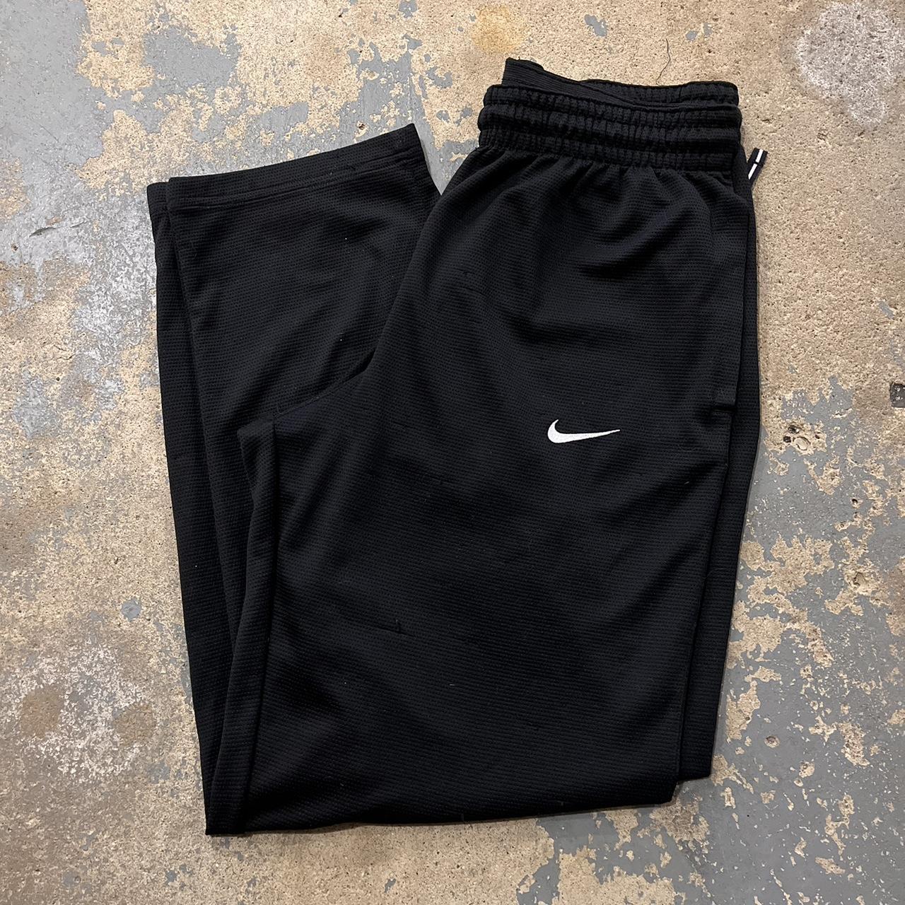 Black Nike Baggy Sweatpants Size L Condition... Depop