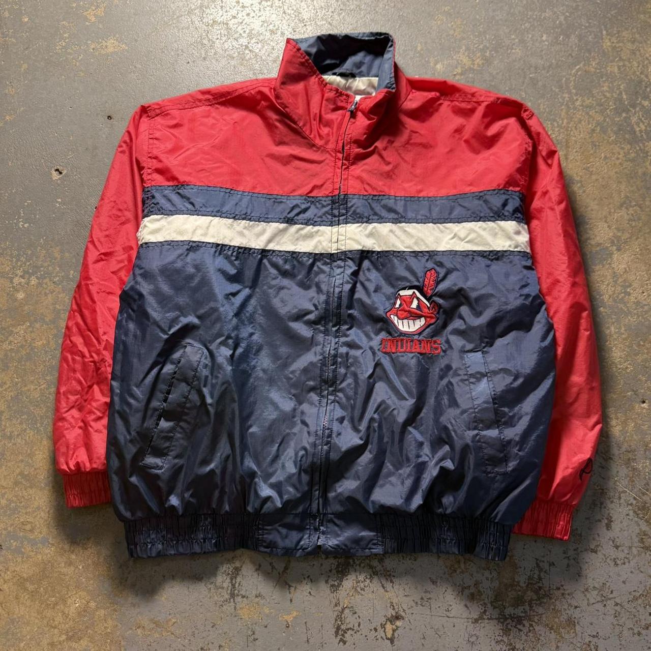 Pro Player Men's Windbreaker Jacket - Multi/Red -… - image 1