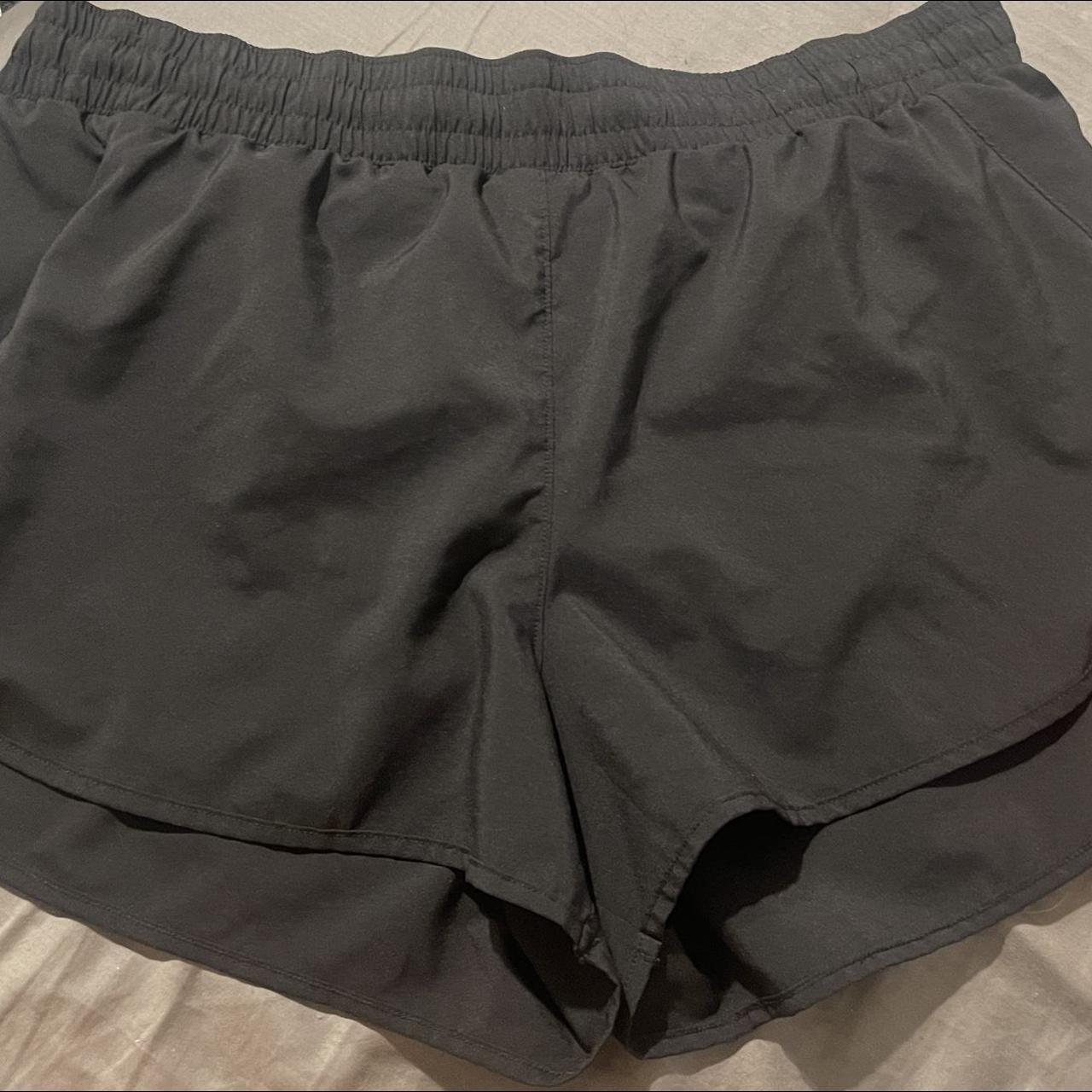 Black All in Motion shorts- Worn once - Depop