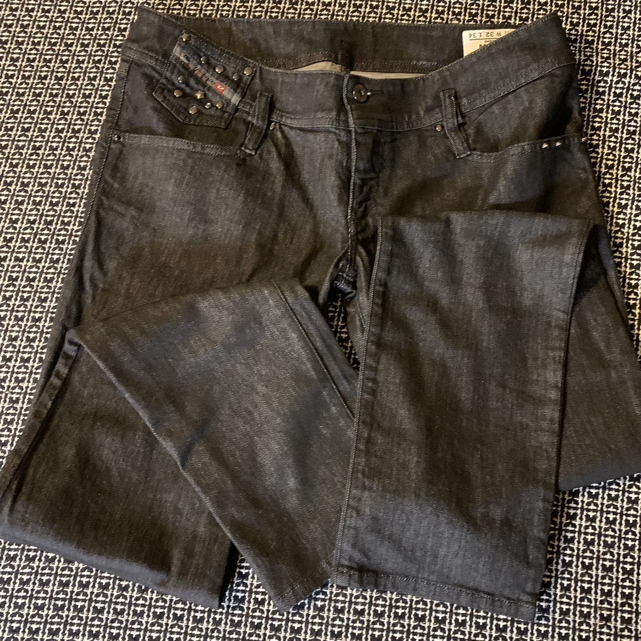 Diesel Women's Grey Jeans Depop