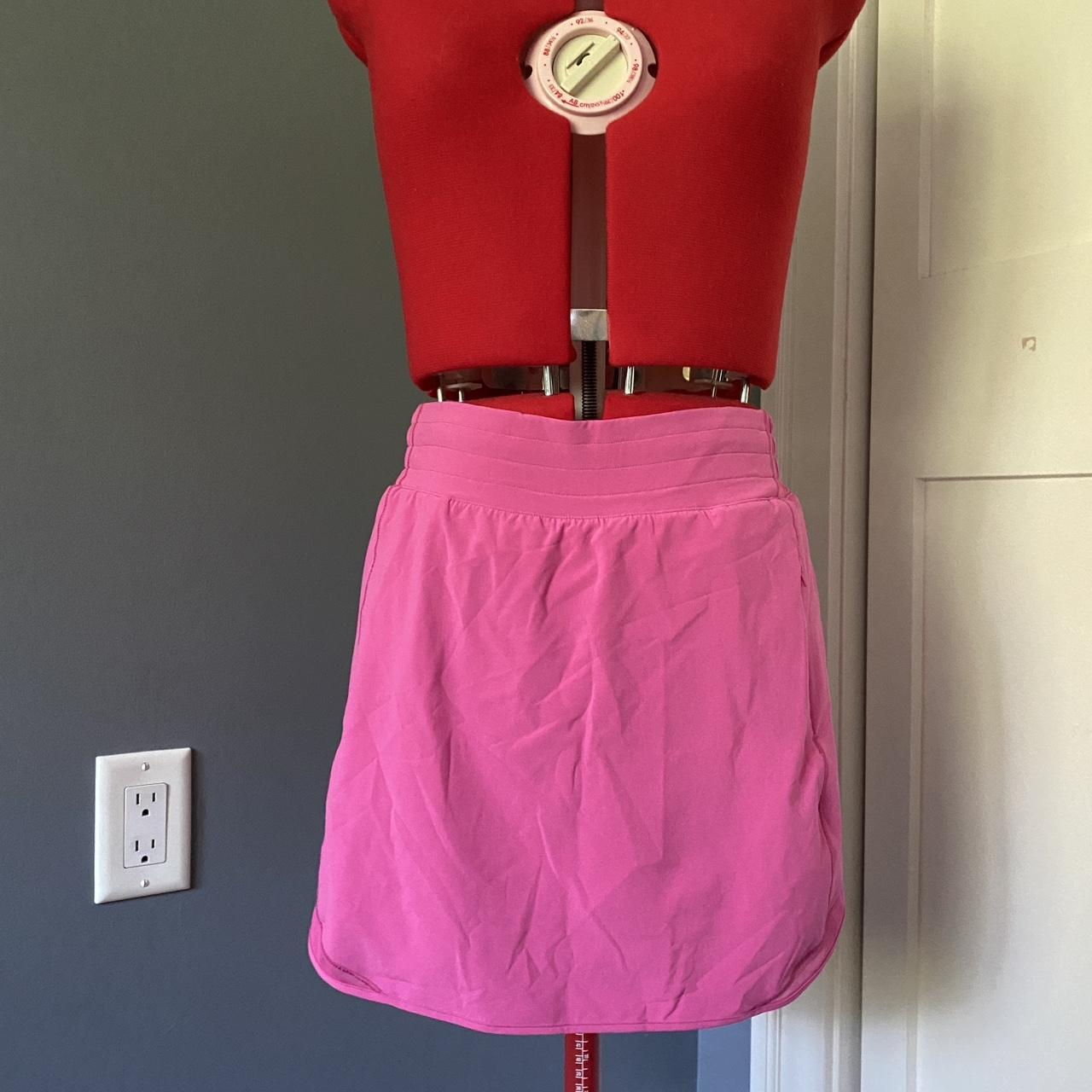 lululemon sonic pink hotty hot skirt ~highlights~ - - Depop