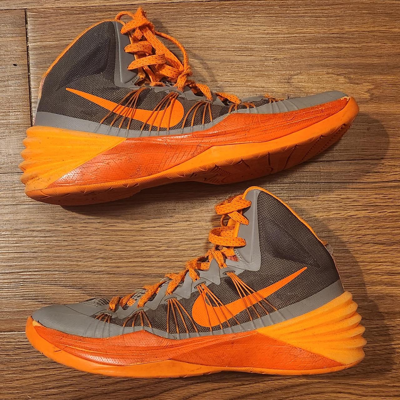 Nike Hyperdunk 2013 Cool Grey Vibrant Orange