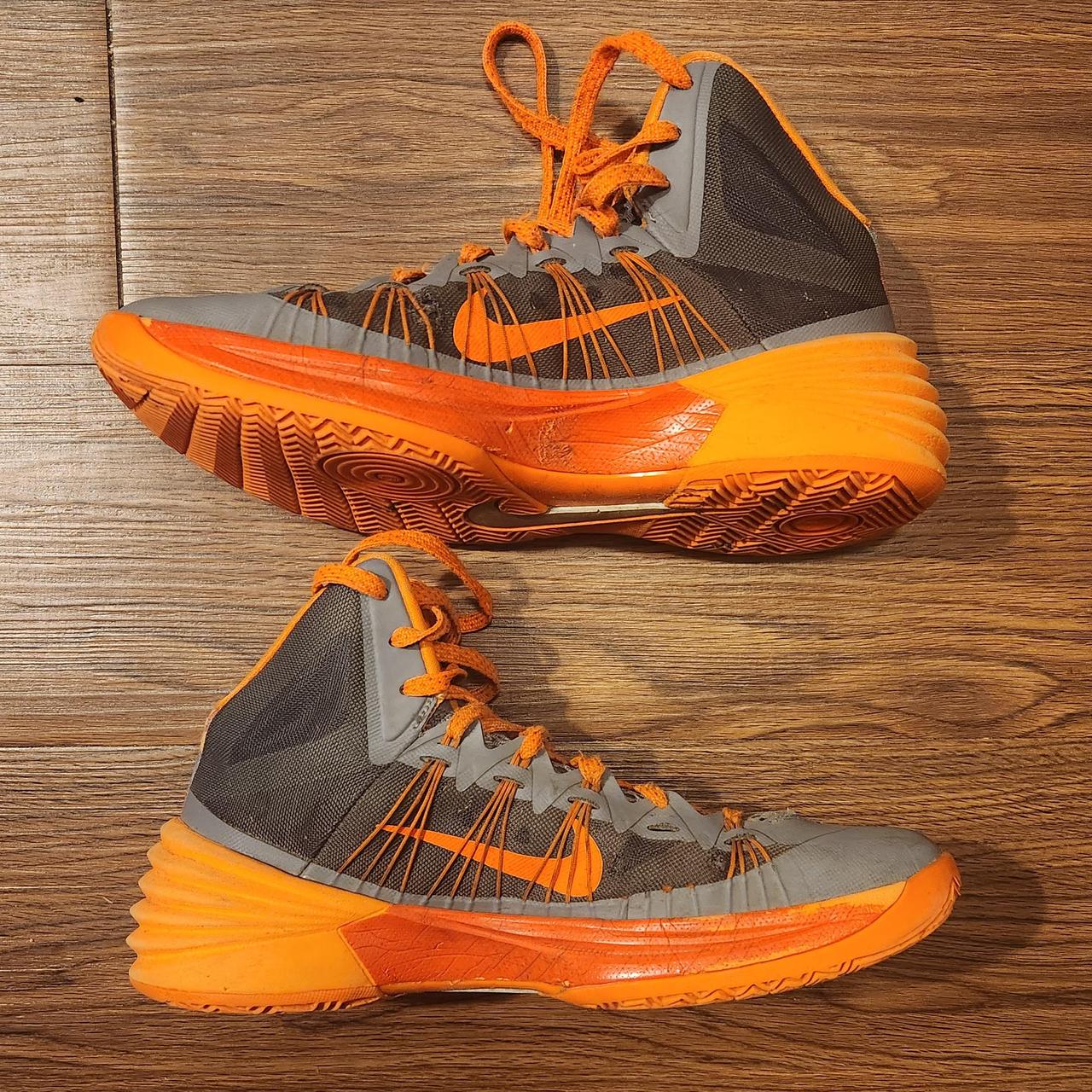 Nike Hyperdunk 2013 Cool Grey Vibrant Orange