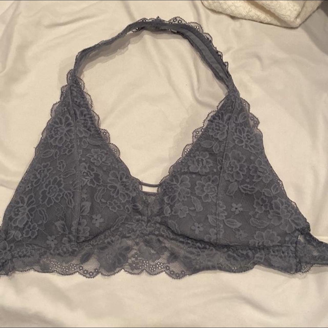 Hollister halter bralette with built in pads Depop