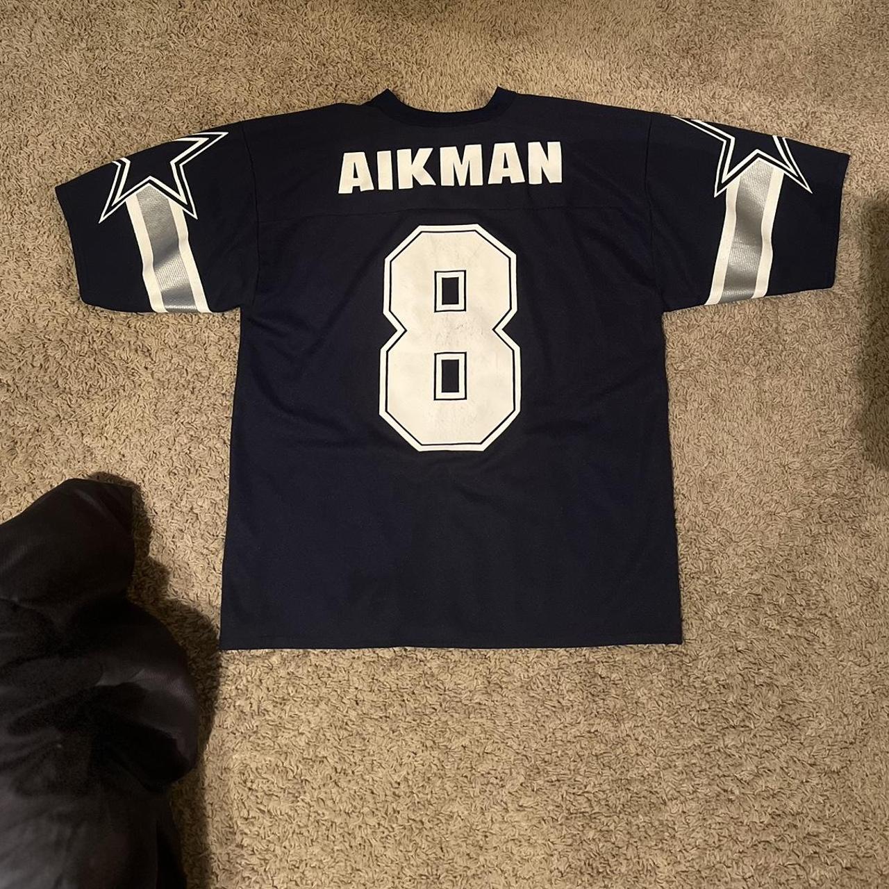 DALLAS COWBOYS JERSEY (TROY AIKMAN) MEDUIM OFFERS - Depop