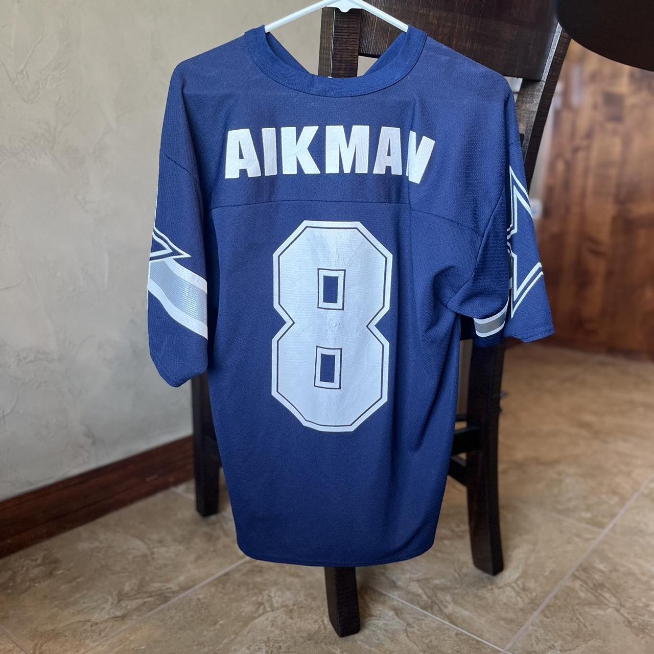 DALLAS COWBOYS JERSEY (TROY AIKMAN) MEDUIM OFFERS - Depop