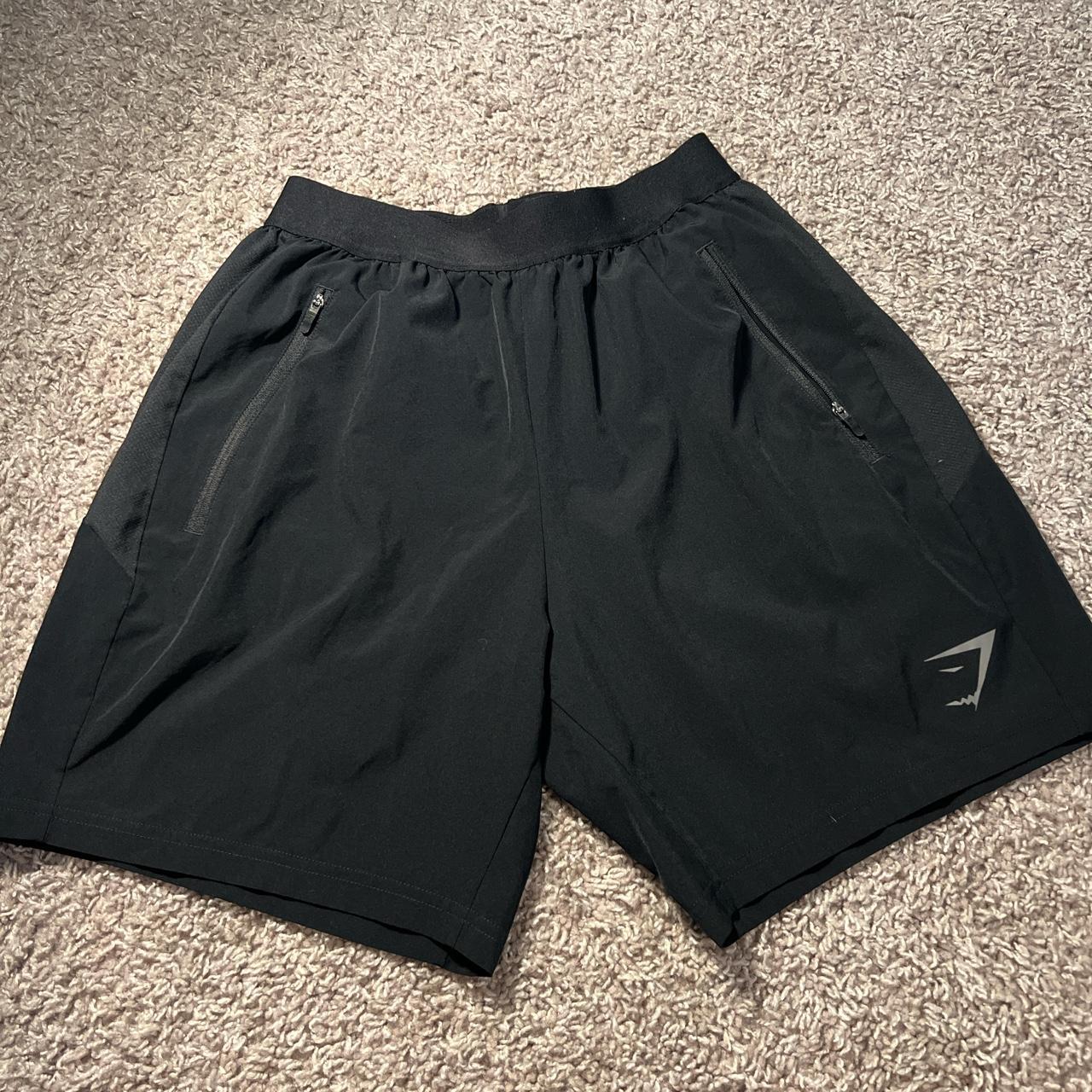 Gymshark Men's Black Shorts | Depop