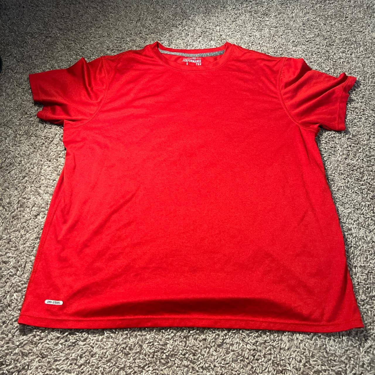 Men S Red T Shirt Depop