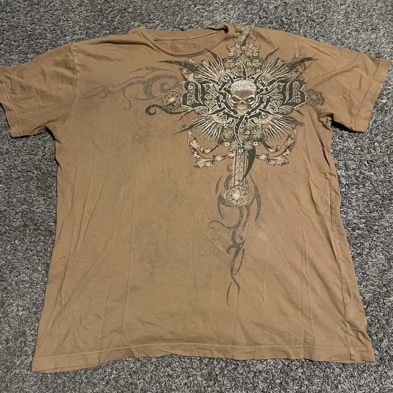 affliction like tee #affliction #grunge #emo... - Depop