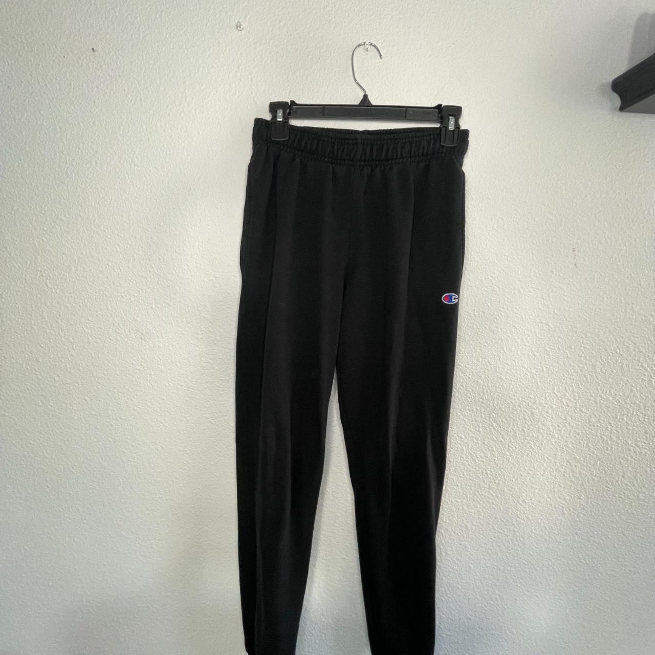 Champions Black Sweatpants Size Small Depop