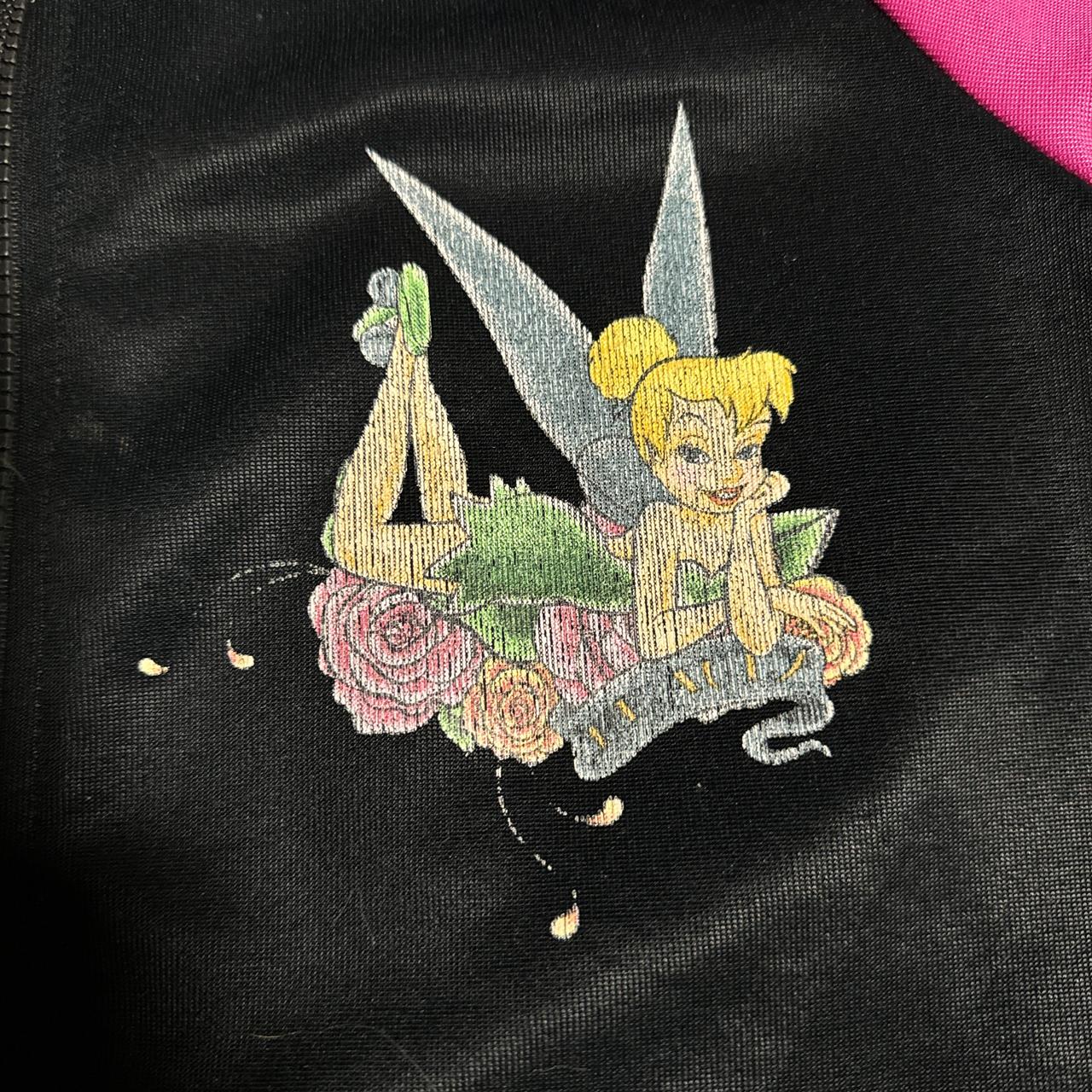 Vintage 2024 Disney Tinkerbell Jacket Black