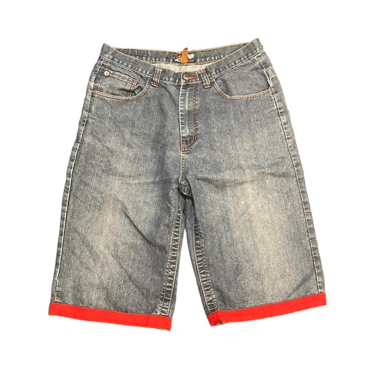 Raw Blue Jorts Size 36 Perfect condition Depop