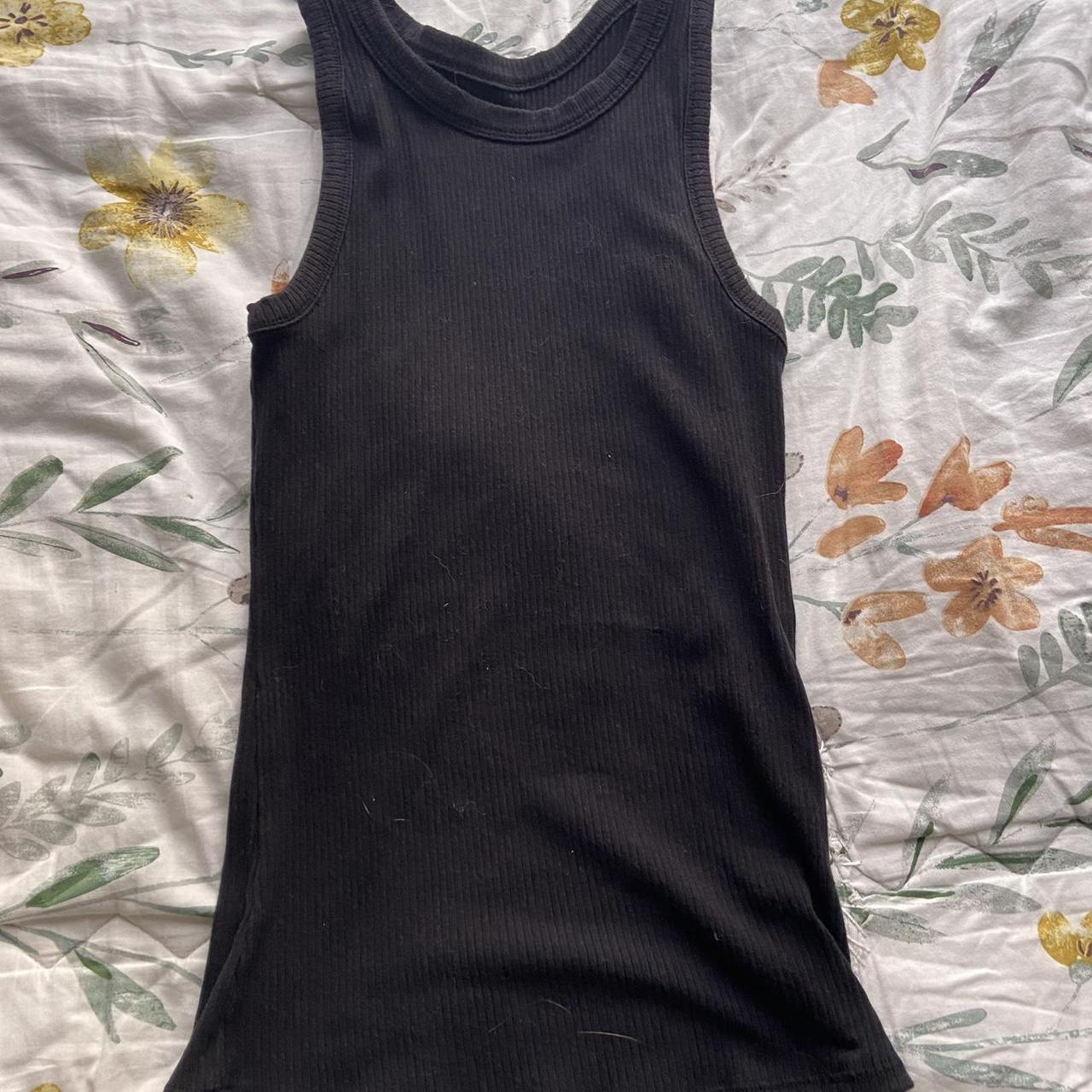Skin tight Maurice’s black tank ACCEPTING ALL... - Depop