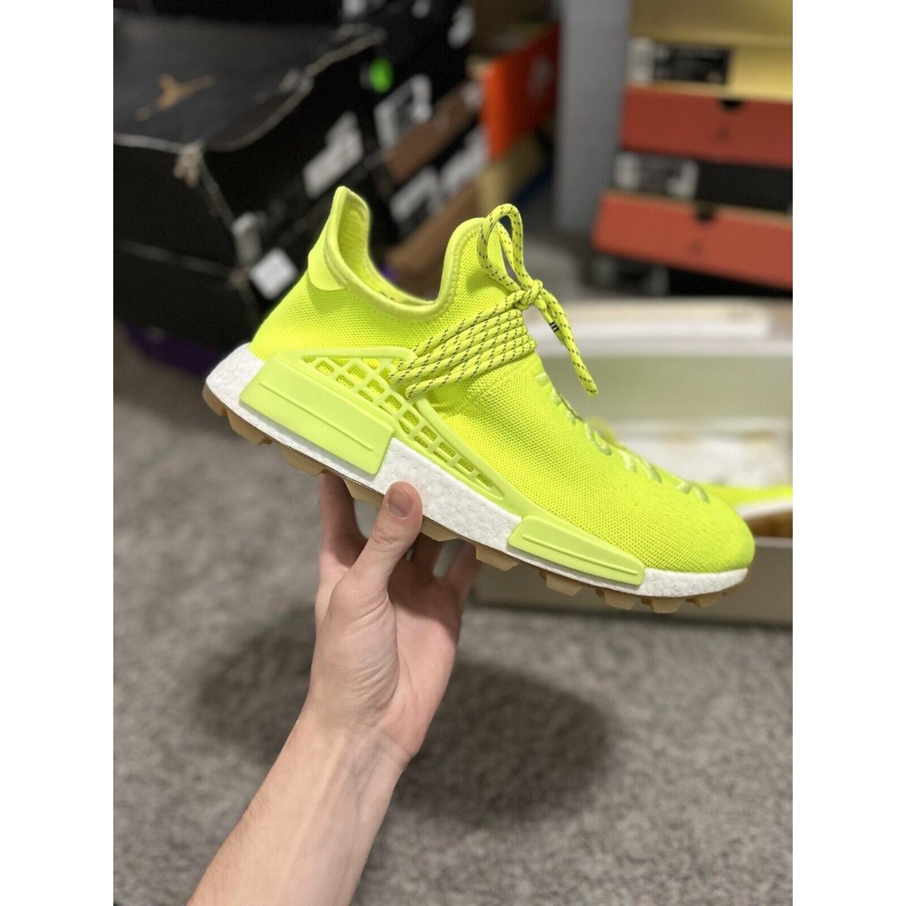 Human race trainers yellow online