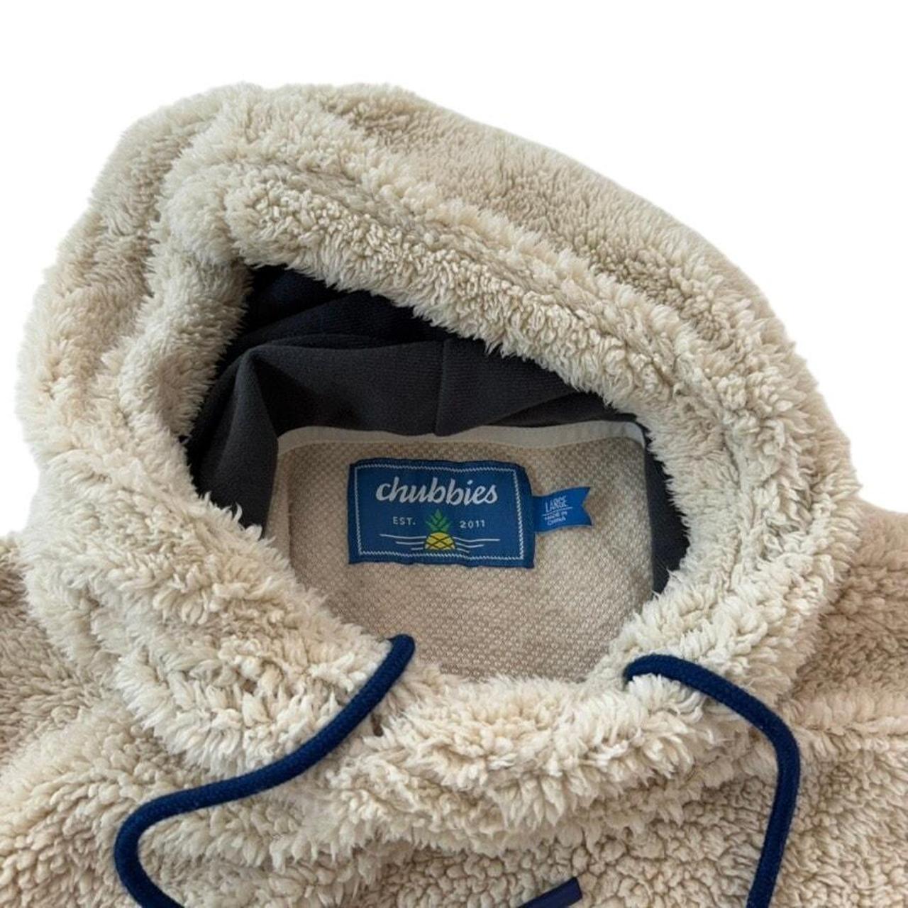 Chubbies Men's Sweater - Cream - L – Chubbies Hoo… - image 3