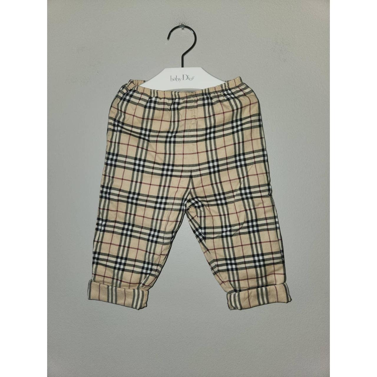 Burberry pants Size: 12m Can be worn on both... - Depop