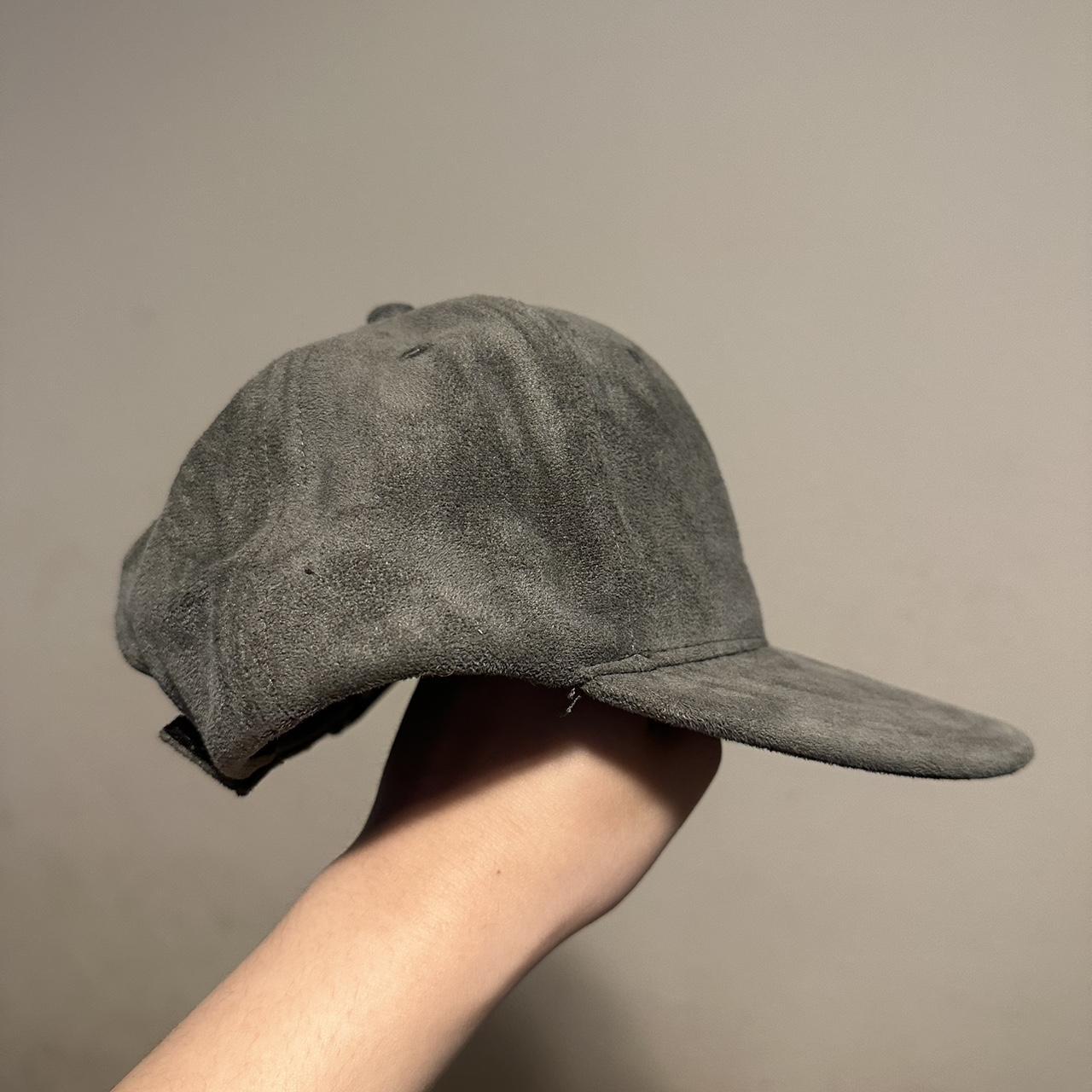 fear-of-god-men-s-grey-and-silver-hat-depop