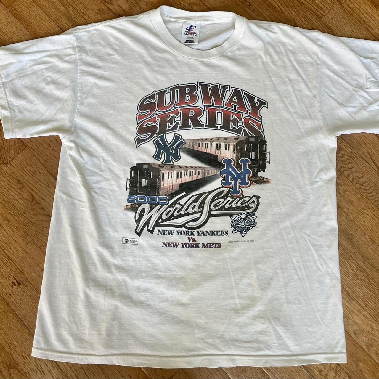 New York Yankees VS Mets Subway Series T-Shirt  - Depop