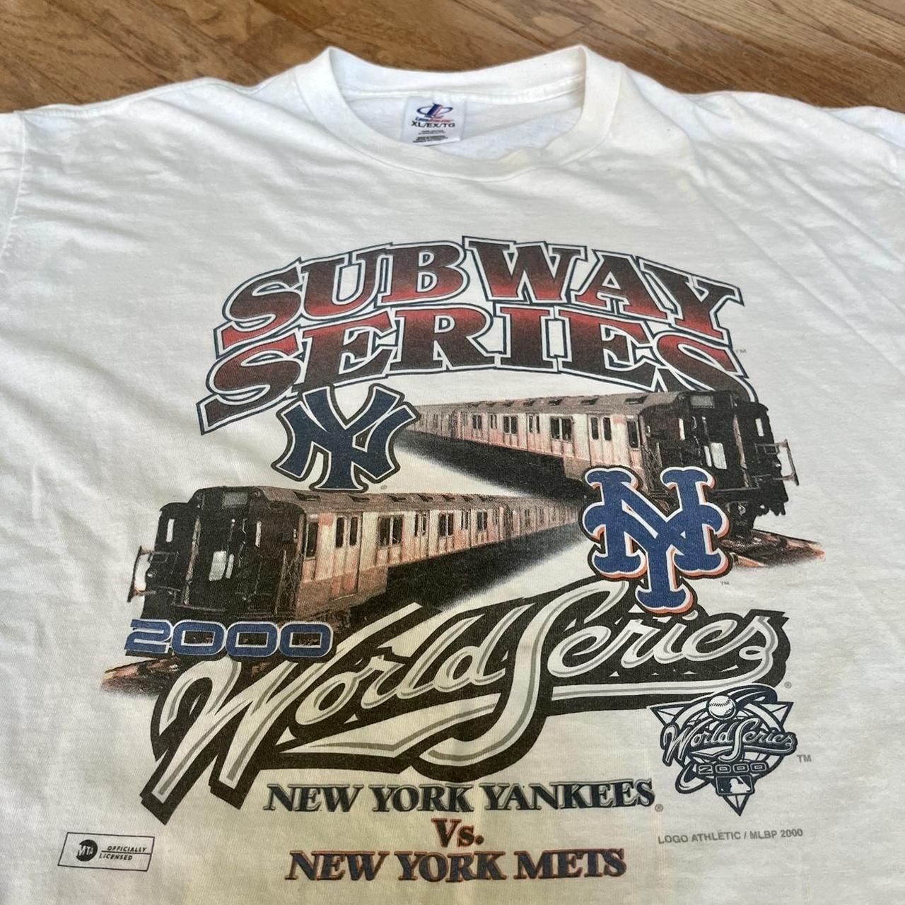 New York Yankees VS Mets Subway Series T-Shirt  - Depop